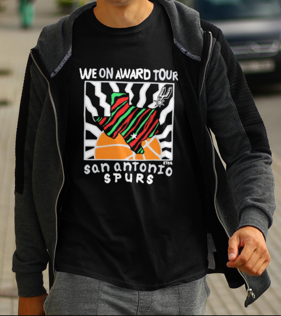 San Antonio Spurs We On Award Tour A Tribe Called Quest Basketball Texas T-Shirt