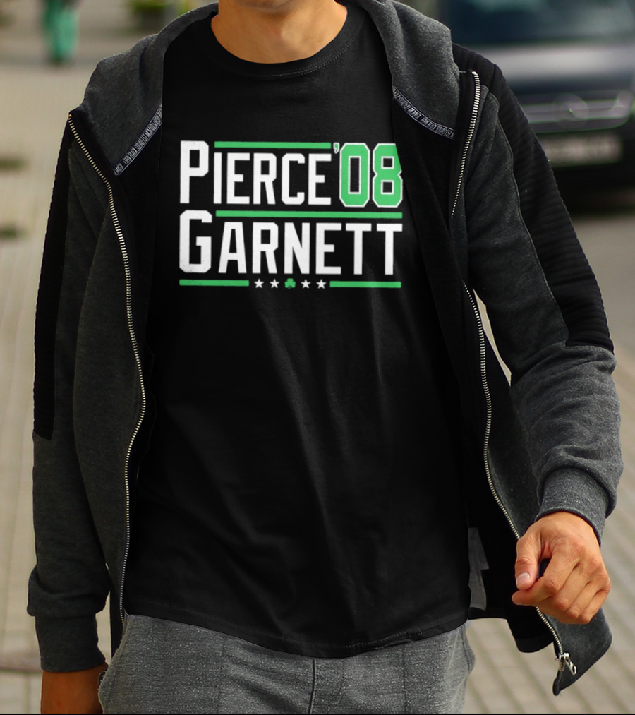 Pierce Garnett '08 Boston Celtics Basketball Stars T-Shirt