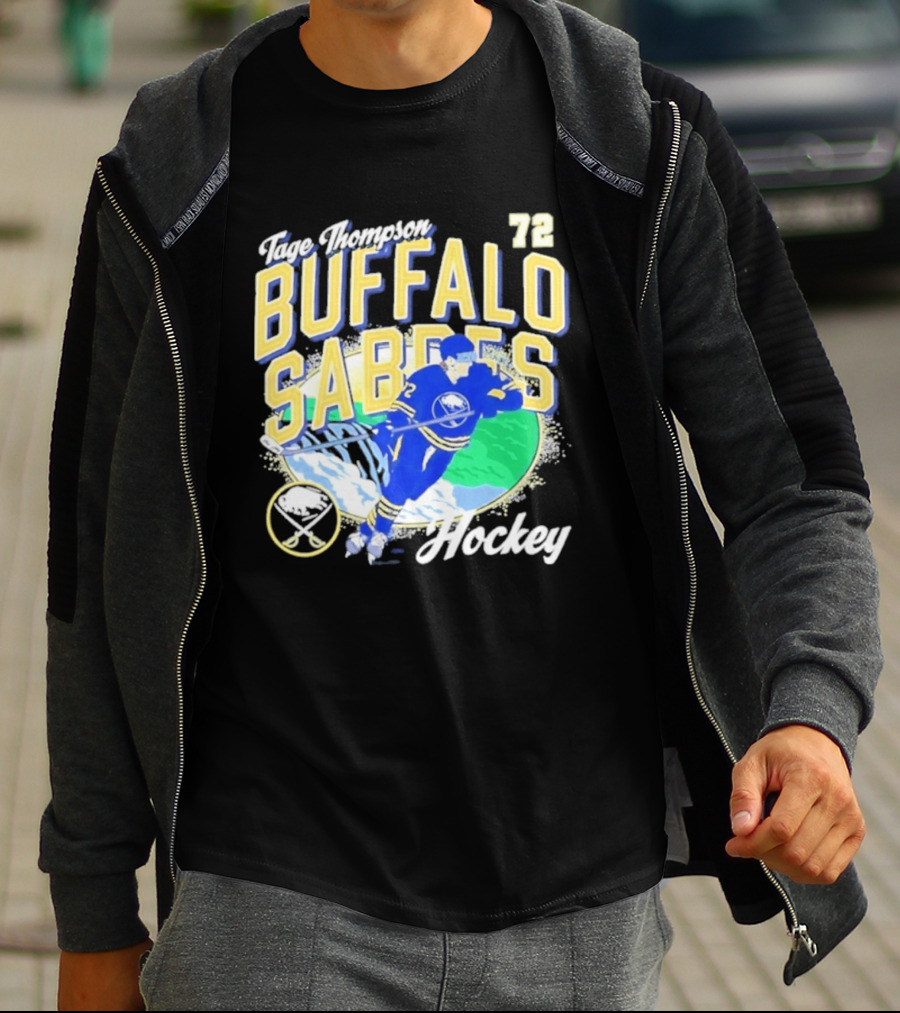 Tage Thompson 72 Buffalo Sabres Hockey NHL Team Player T-Shirt