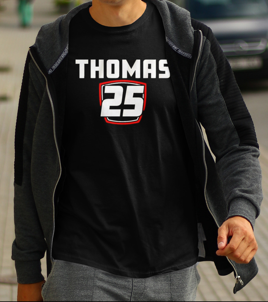 Thomas 25 Sports Team Orange T-Shirt