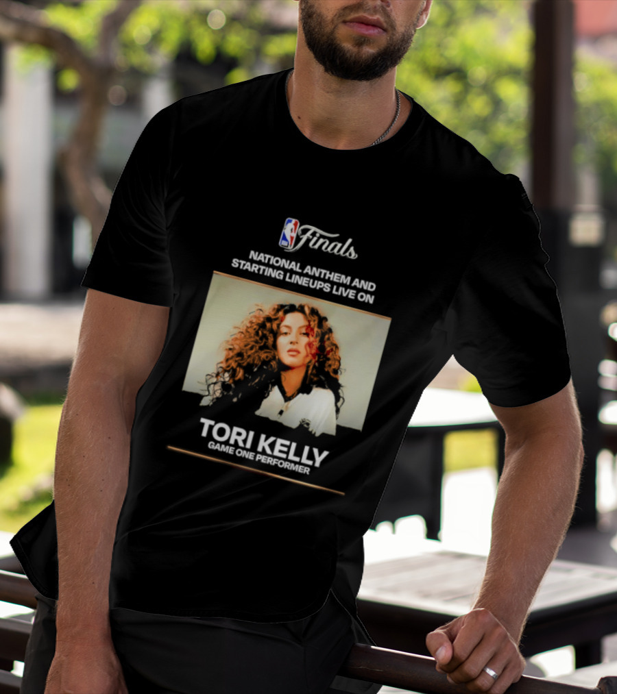 NBA Finals Tori Kelly Game One Performer National Anthem And Starting Lineups Live T-Shirt