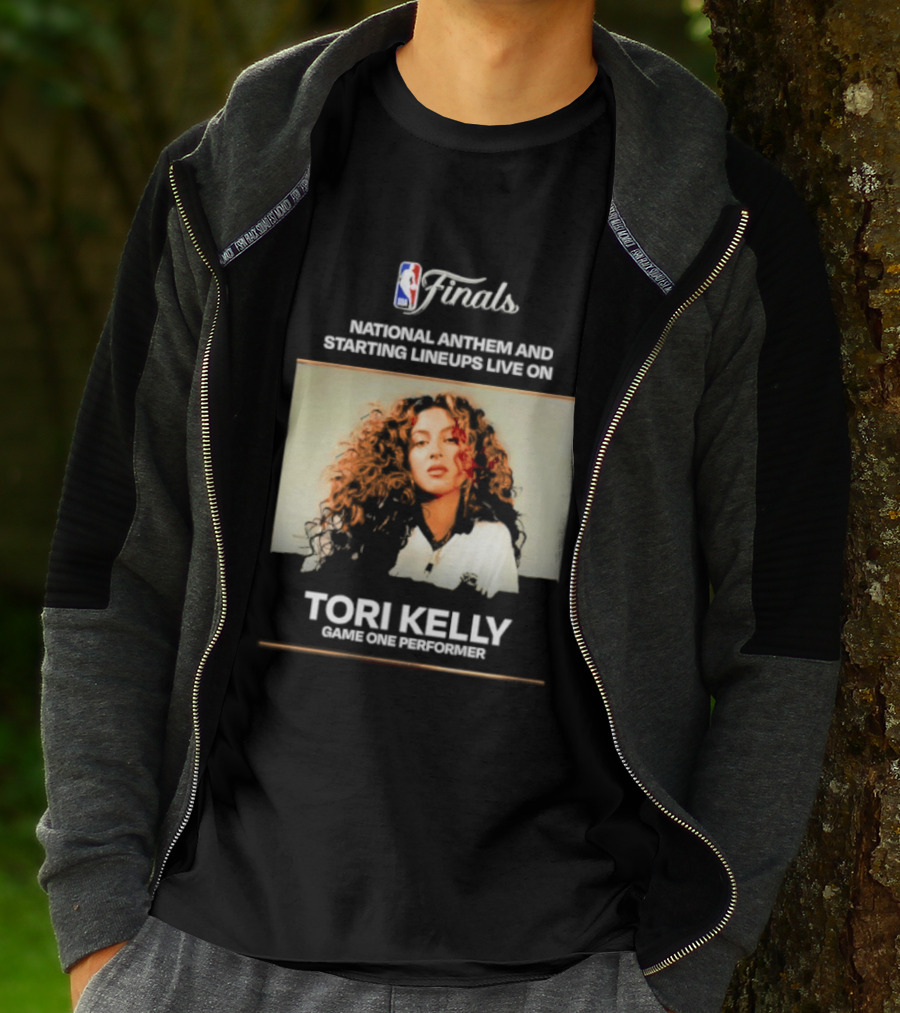 NBA Finals Tori Kelly Game One Performer National Anthem And Starting Lineups Live T-Shirt