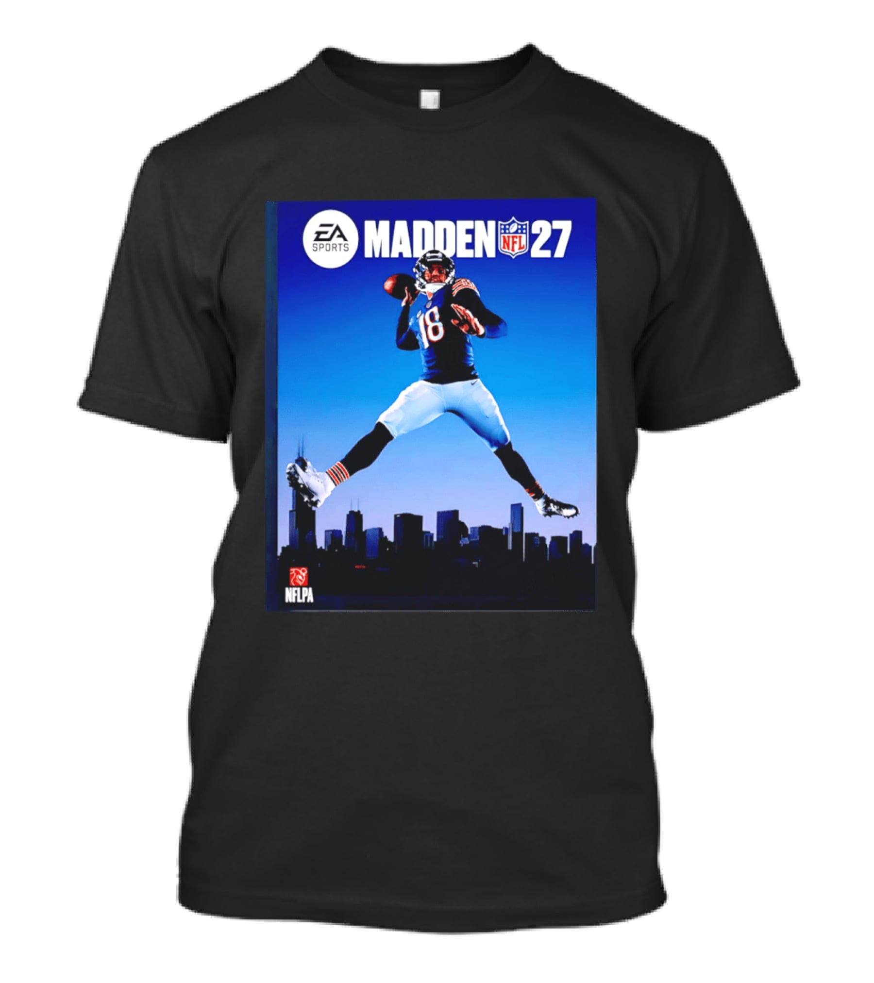 EA Sports Madden 27 NFL Chicago Bears Skyline NFLPA T-Shirt