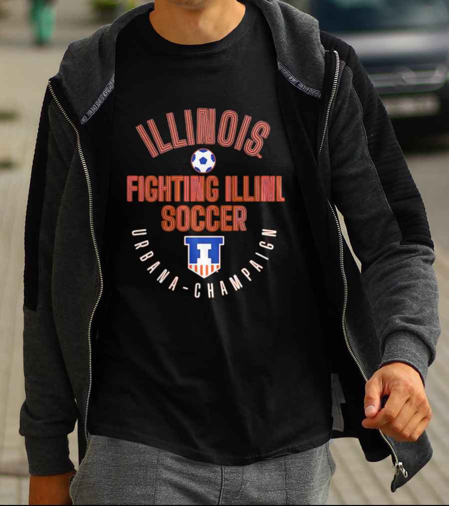 Illinois Fighting Illini Soccer Urbana Champaign T-Shirt