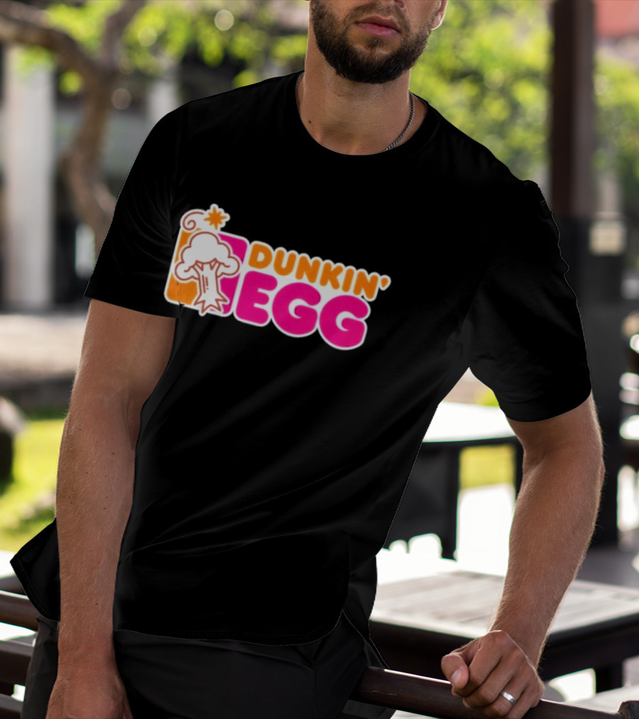 Dunkin' Egg Dunkin' Donuts Tree Explosion T-Shirt