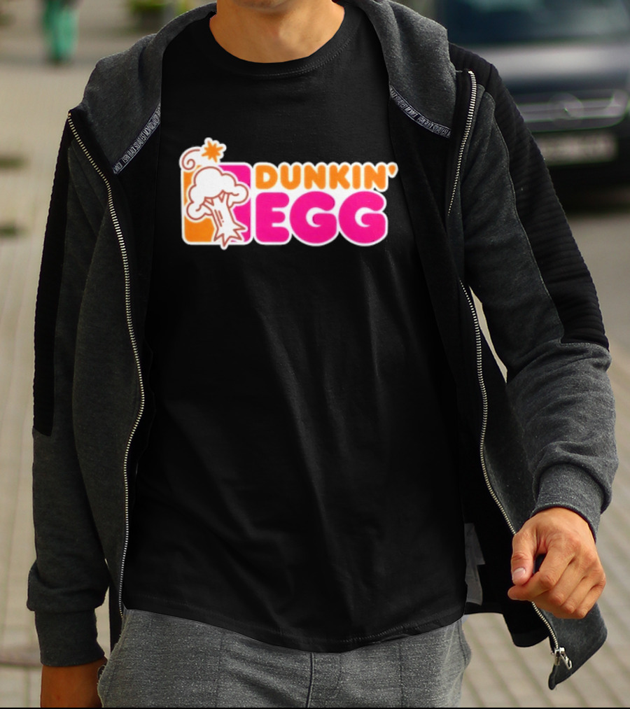 Dunkin' Egg Dunkin' Donuts Tree Explosion T-Shirt