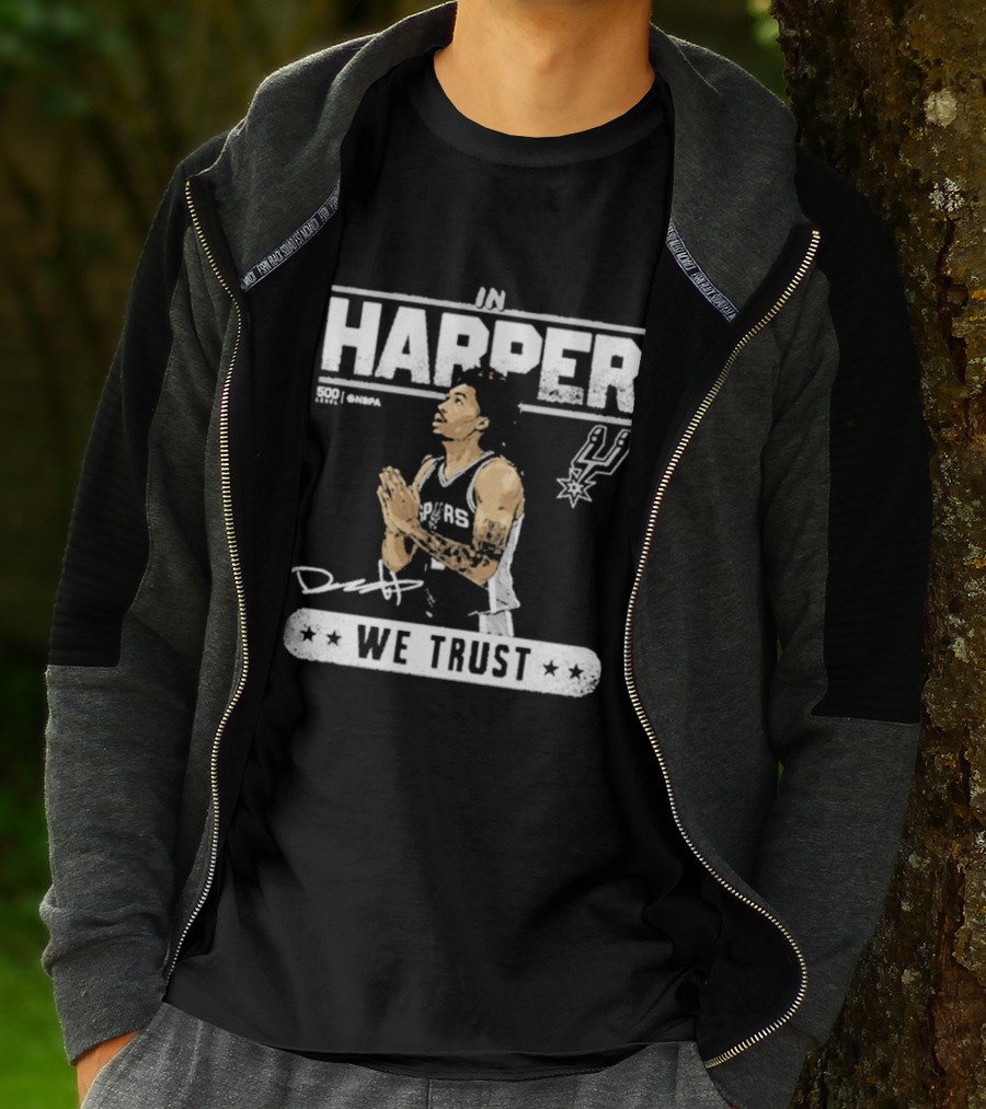 San Antonio Spurs Harper We Trust T-Shirt