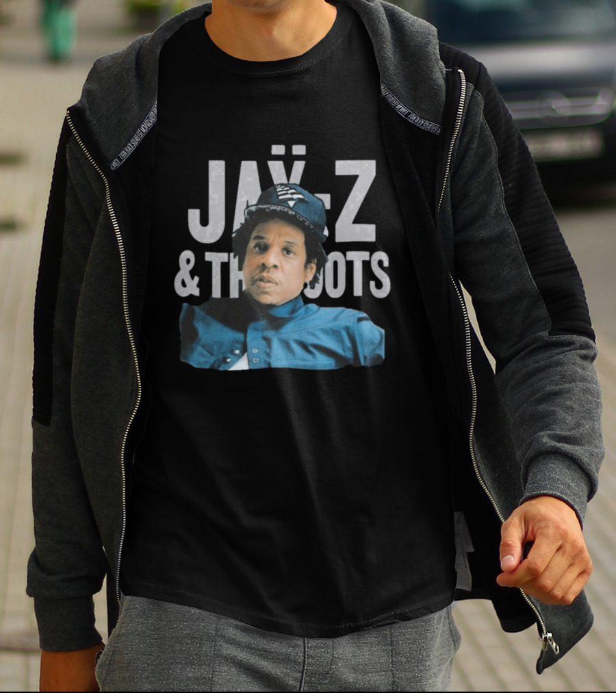 Jay Z & The Roots Collaboration Music Legends T-Shirt