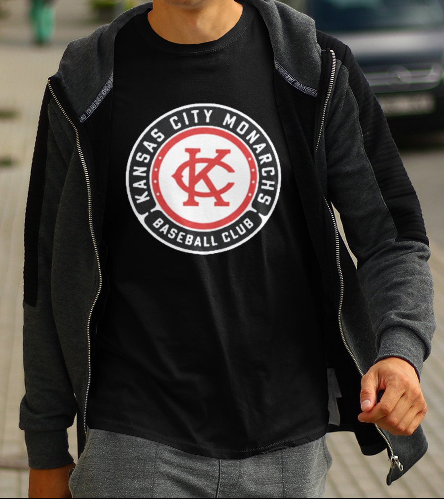 Kansas City Monarchs Baseball Club KC Circular T-Shirt