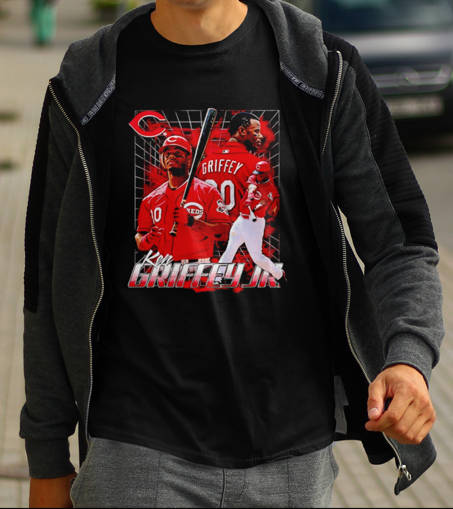 Ken Griffey Jr Cincinnati Reds Baseball Player 30 Reds Griffey T-Shirt