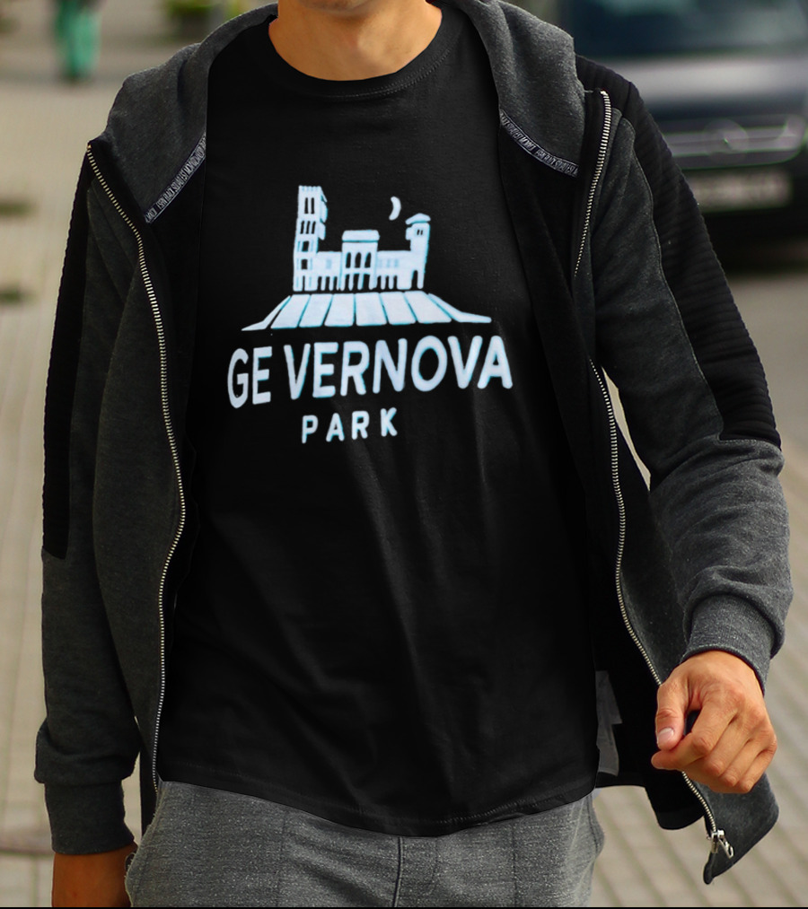 Ge Vernova Park Architecture Building Skyline Concept T-Shirt