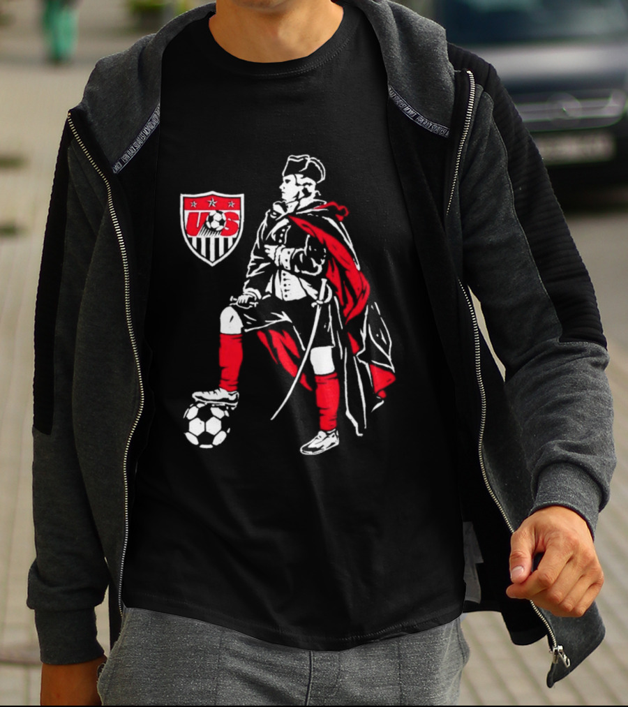 George Washington US Soccer 500 Level GV Cotton Iconic Sports T-Shirt