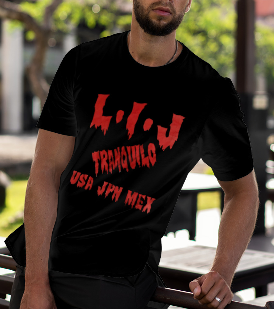 LIJ Tranquilo USA JPN MEX Red T-Shirt