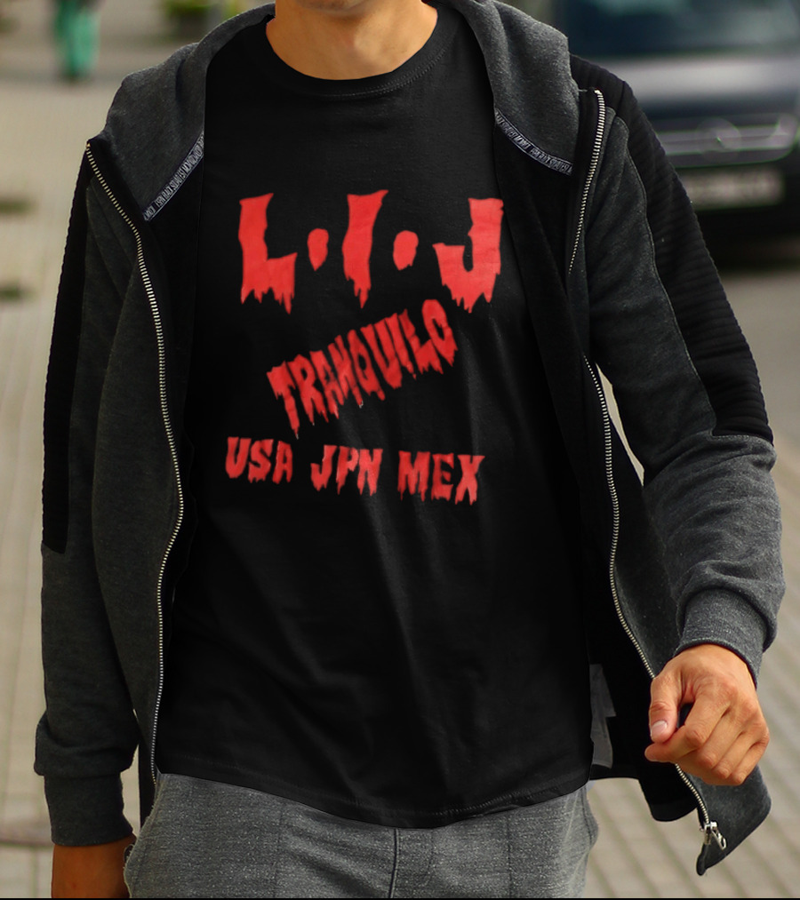 LIJ Tranquilo USA JPN MEX Red T-Shirt