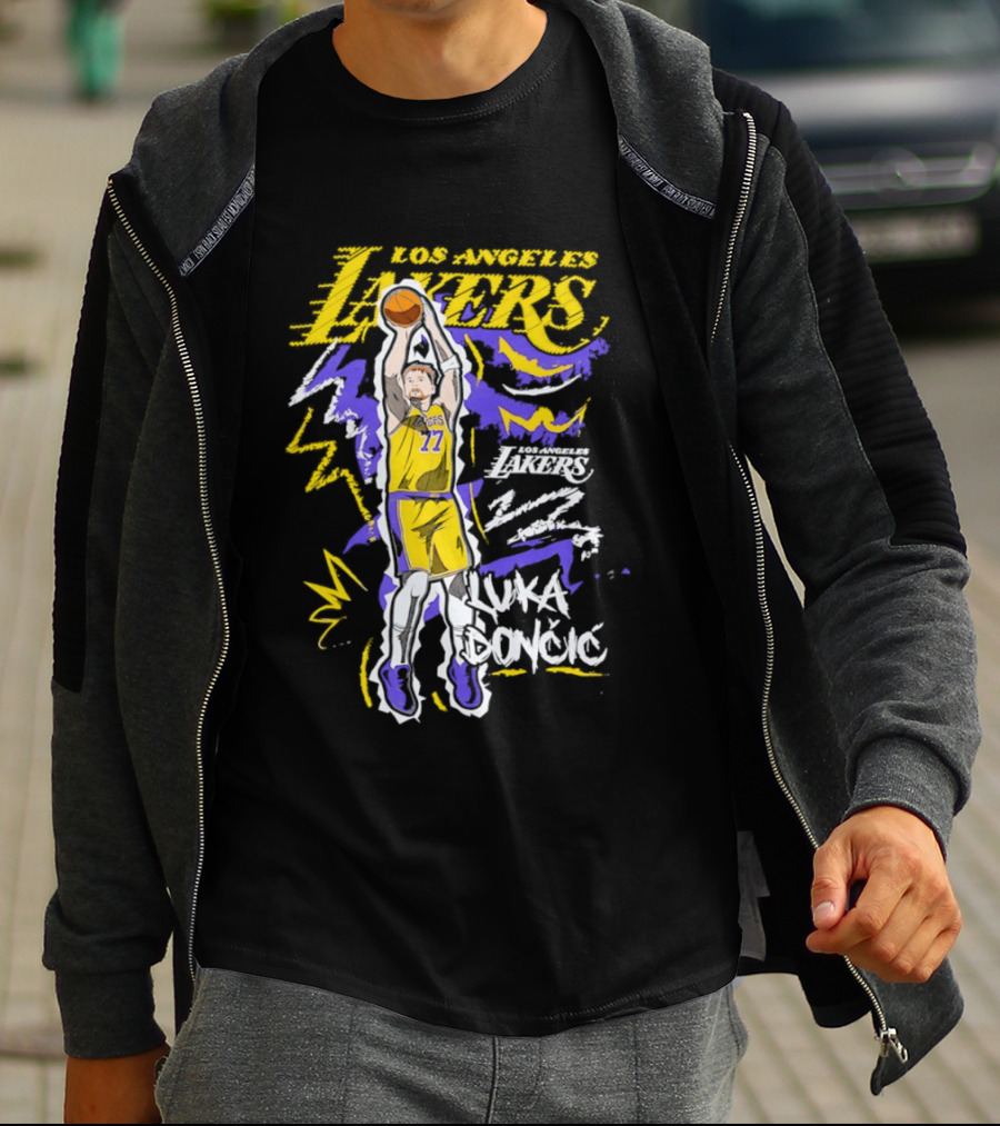 Luka Doncic Los Angeles Lakers Basketball Player T-Shirt
