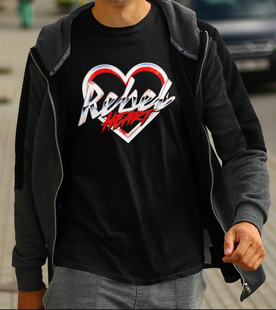 Rebel Heart ALS Red White Blue T-Shirt