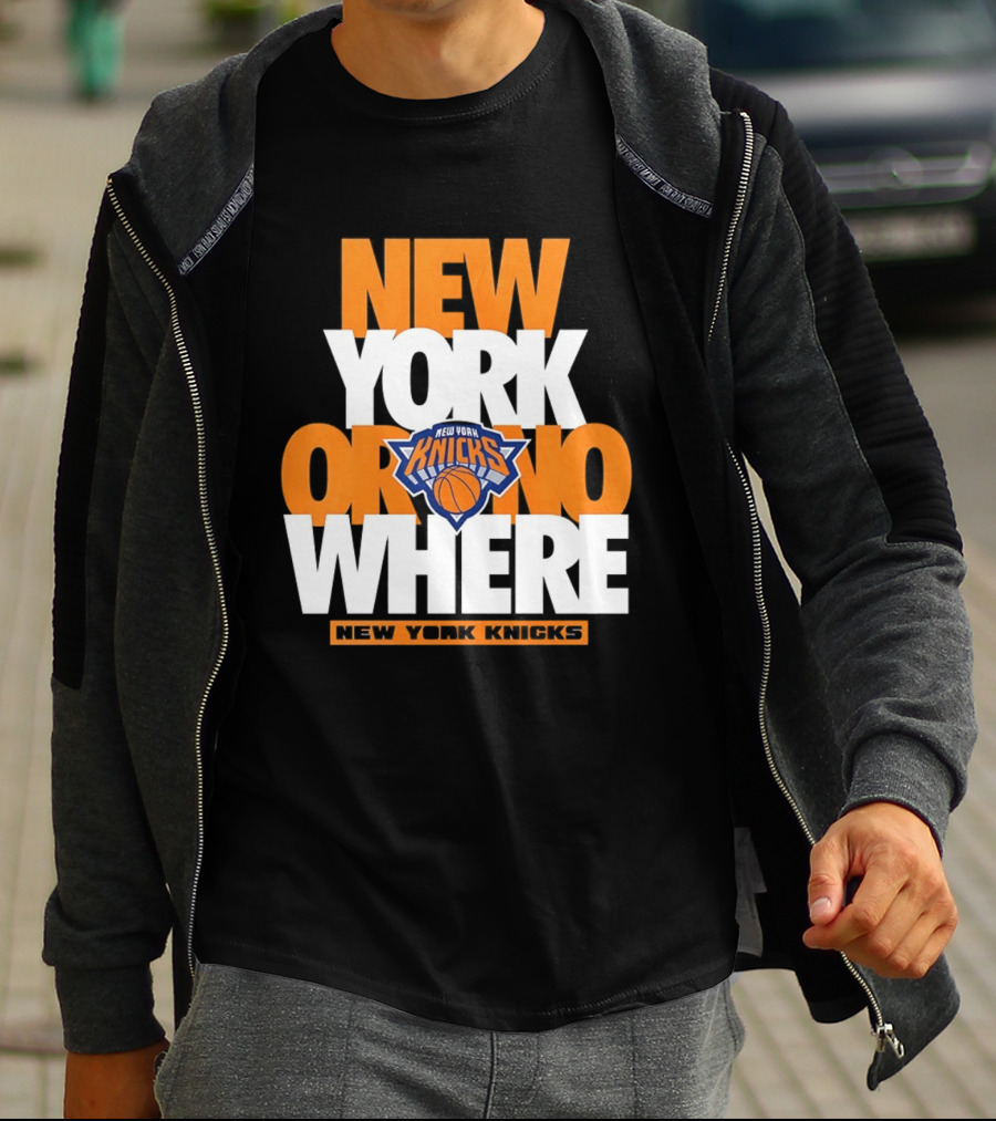 New York Knicks Basketball New York Or Nowhere 2026 T-Shirt