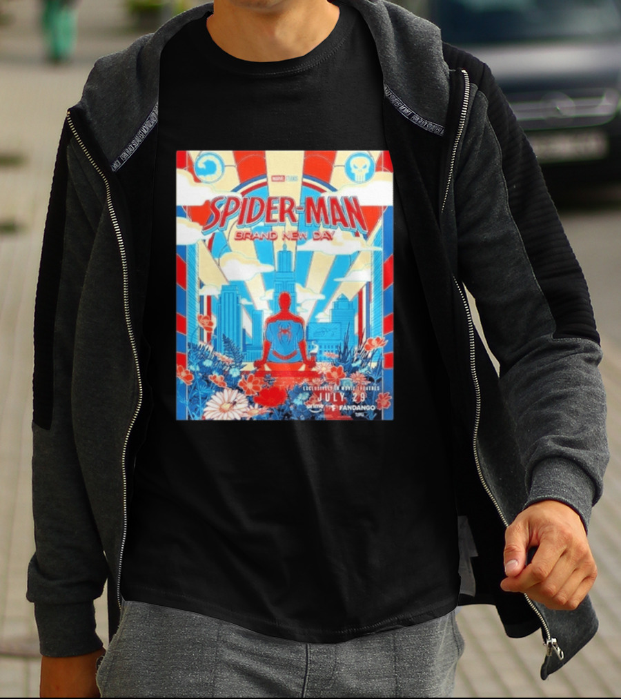 Spider Man Brand New Day Exclusively In Movie Theatres July 29 2026 T-Shirt