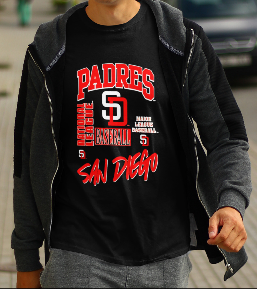 Padres San Diego SD National League Major League Baseball T-Shirt