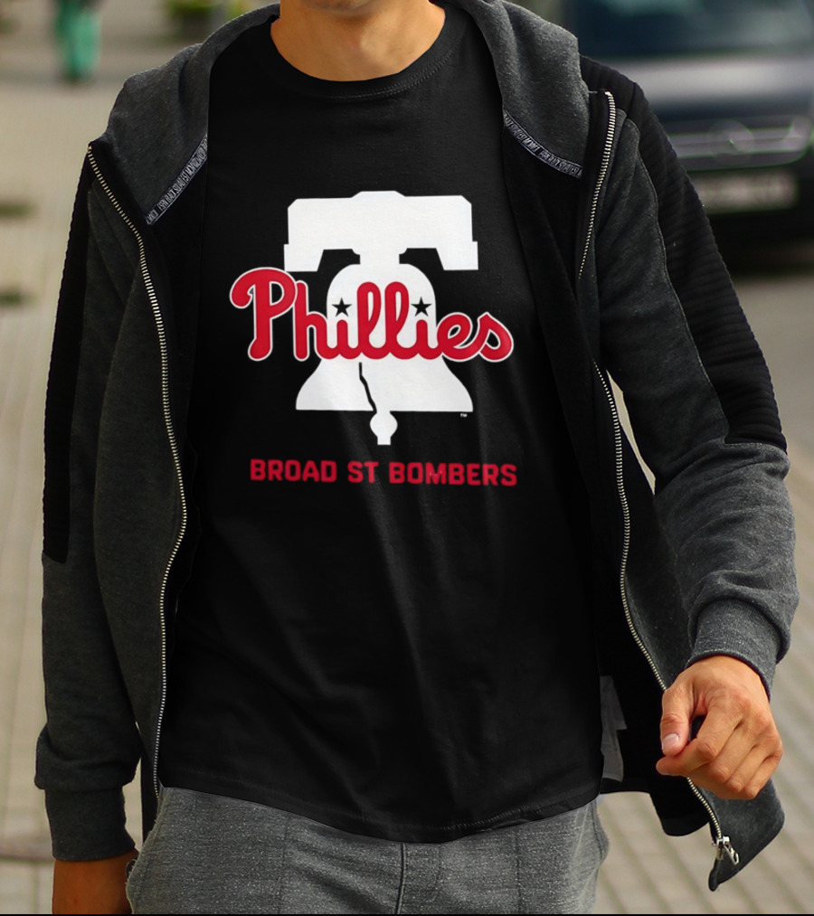 Phillies Liberty Bell Broad St Bombers T-Shirt
