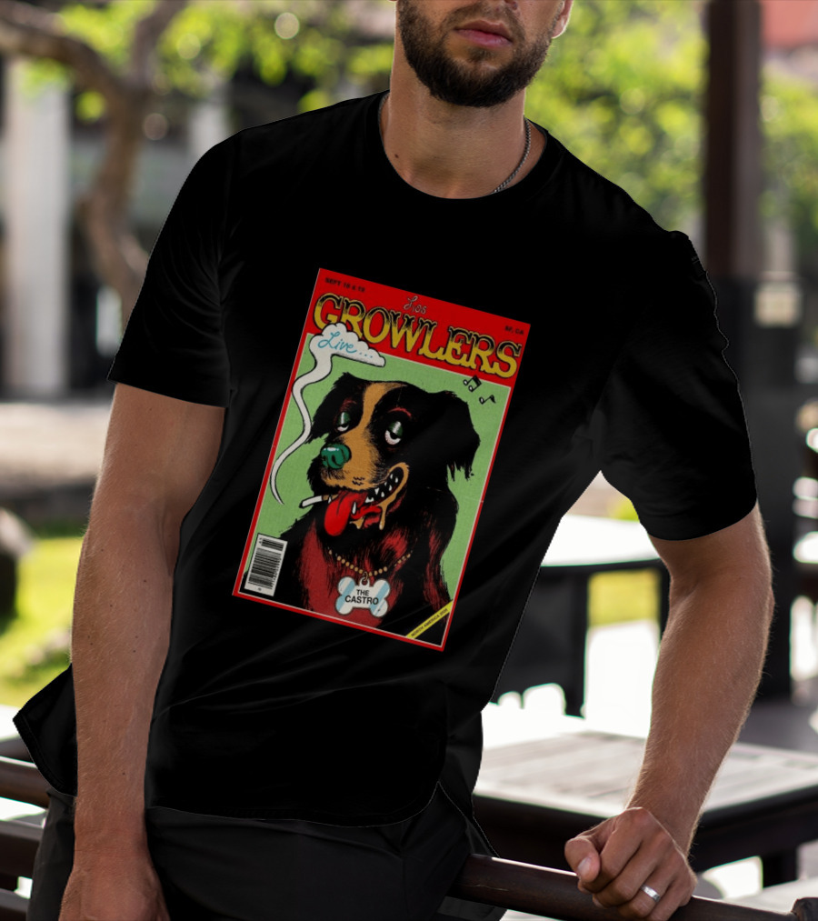 Los Growlers Live Sept 18 19 2026 San Francisco CA The Castro Theatre Dog T-Shirt