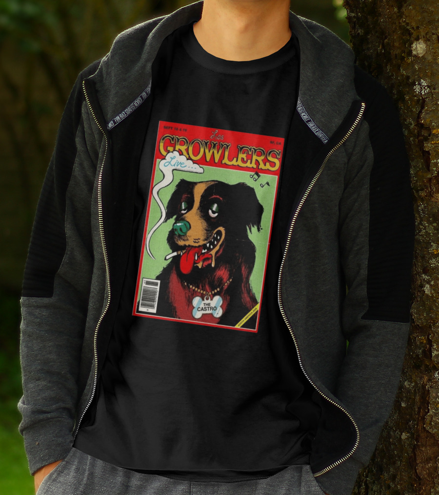 Los Growlers Live Sept 18 19 2026 San Francisco CA The Castro Theatre Dog T-Shirt