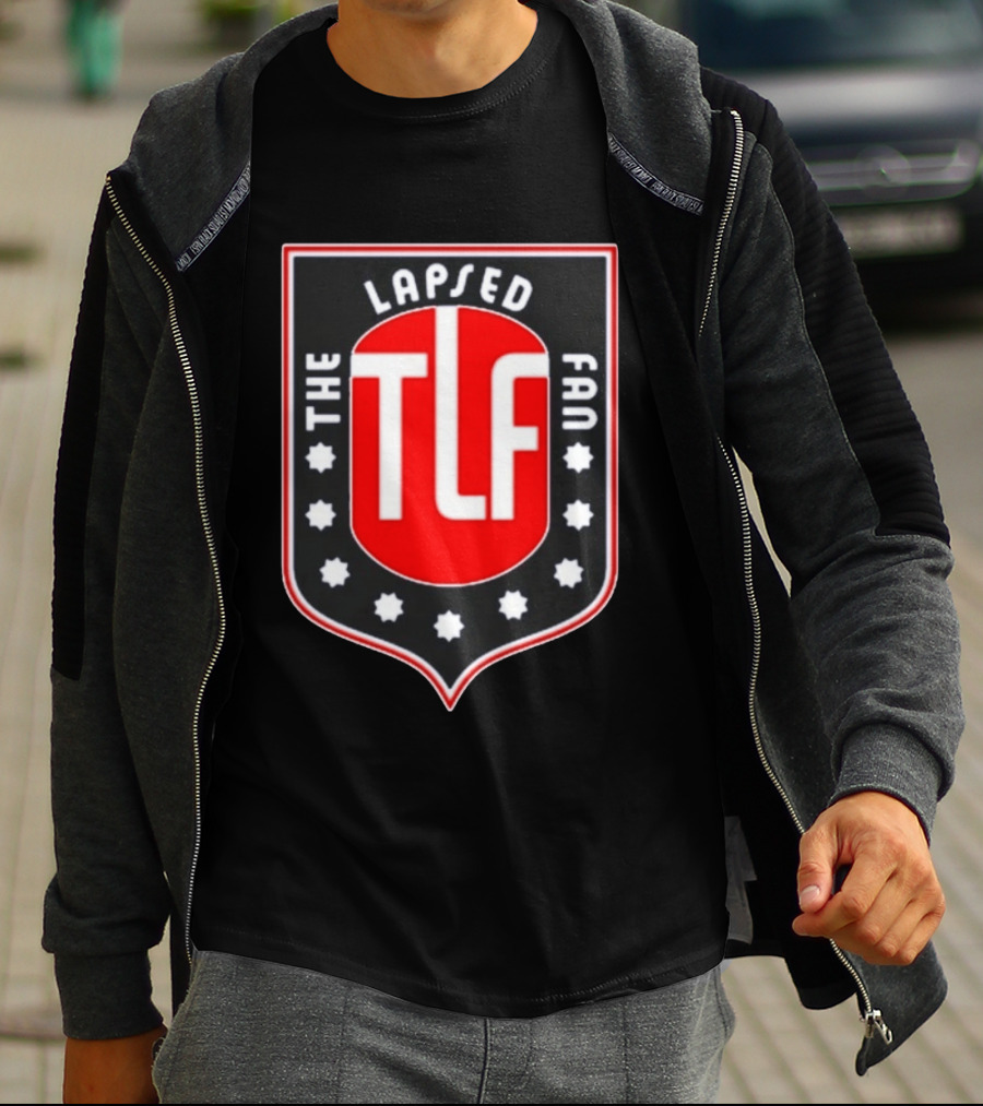 The Lapsed Fan TLF Wrestling Sports Shield T-Shirt