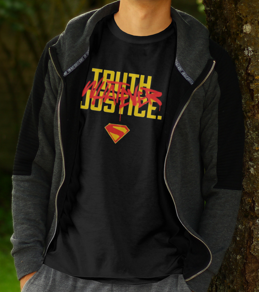 Truth Whatever Justice Superman Pop Culture T-Shirt