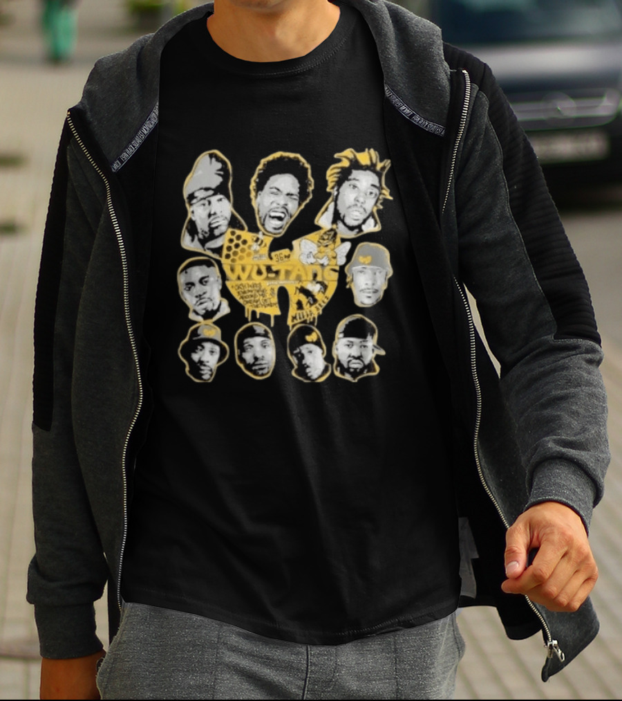 Wu Tang Clan The Final Chamber Tour 2026 Iconic Members Collage 36th Chamber T-Shirt