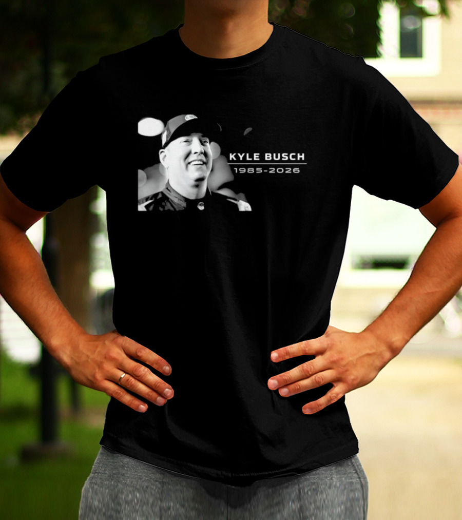 Kyle Busch 1985 2026 Memorial Two Weeks Since Passing T-Shirt