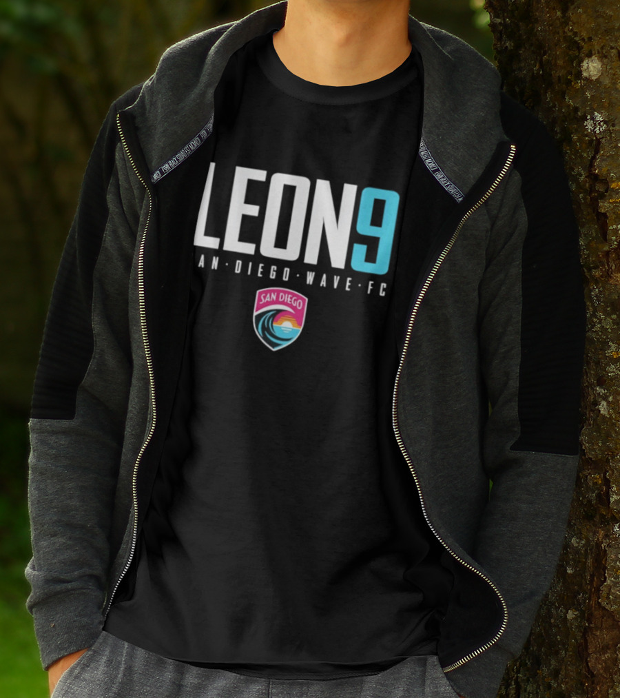 Adriana Leon 9 San Diego Wave FC T-Shirt