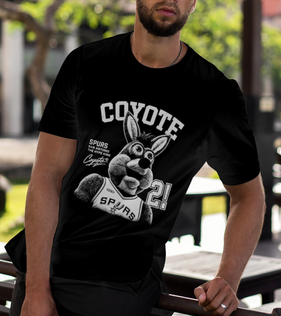 Coyote Spurs San Antonio NBA Basketball The Hype King 21 T-Shirt