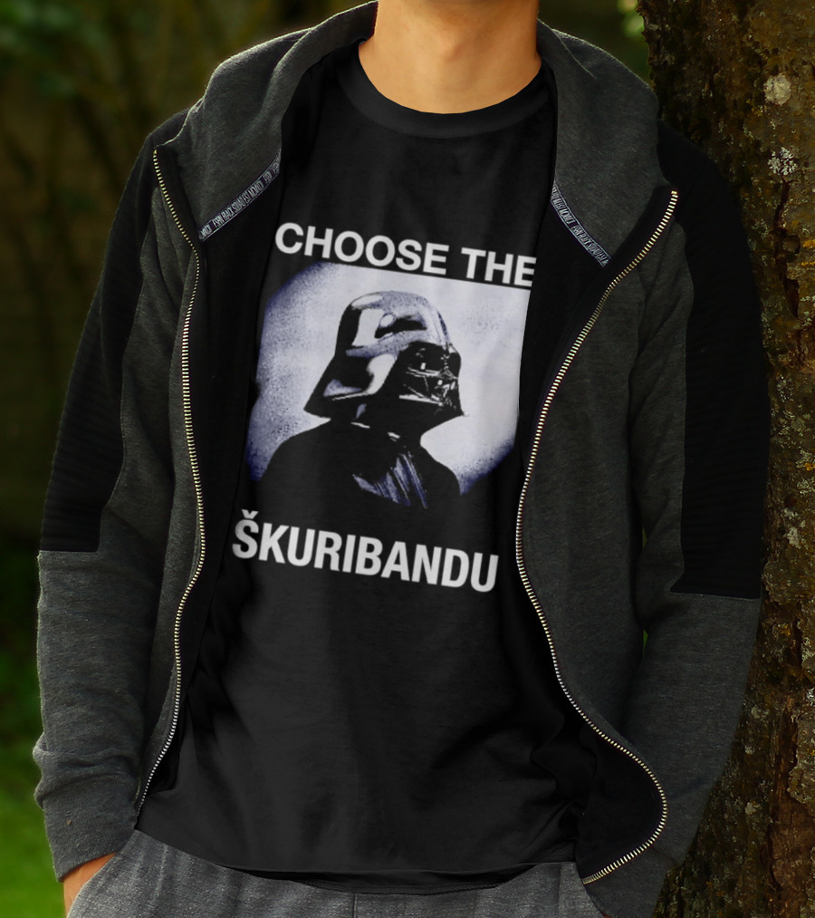 Darth Vader Star Wars Choose The Škuribandu T-Shirt