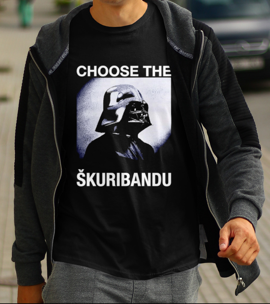 Darth Vader Star Wars Choose The Škuribandu T-Shirt