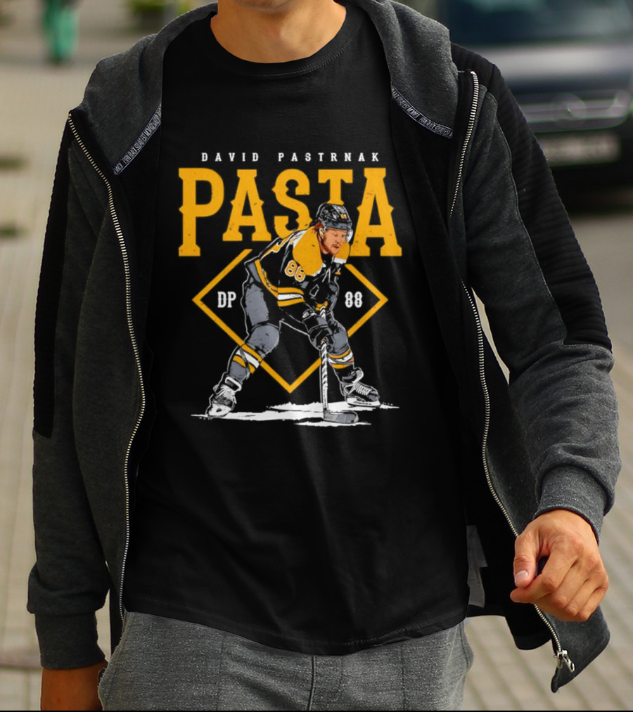 David Pastrnak Pasta BP 88 Boston Bruins NHL Player T-Shirt