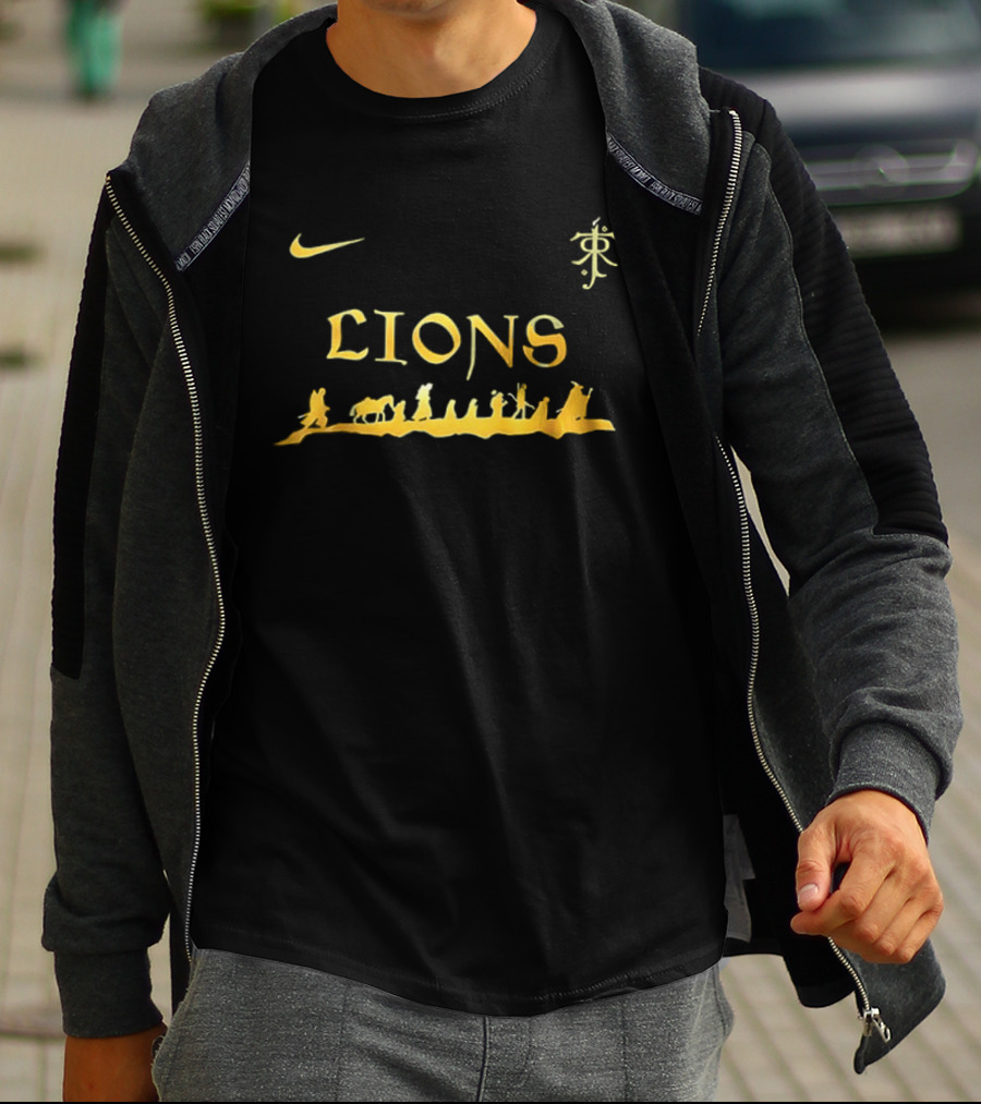 Nike Detroit Lions The Lord Of The Rings T-Shirt