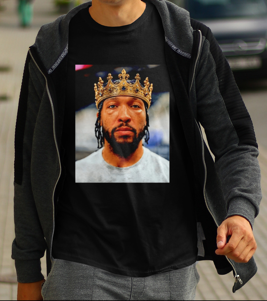 Jalen Brunson King New York Knicks Crown T-Shirt