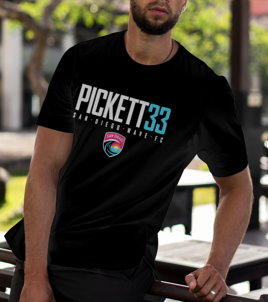 Kiki Pickett 33 San Diego Wave FC T-Shirt