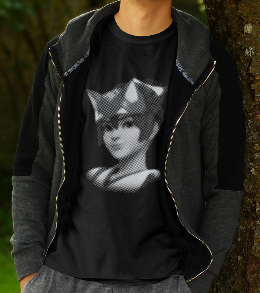Kiriko Over 2 Halftone T-Shirt