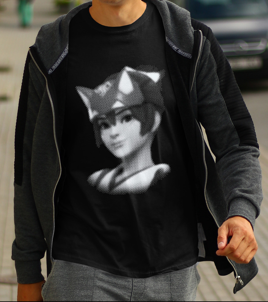 Kiriko Over 2 Halftone T-Shirt