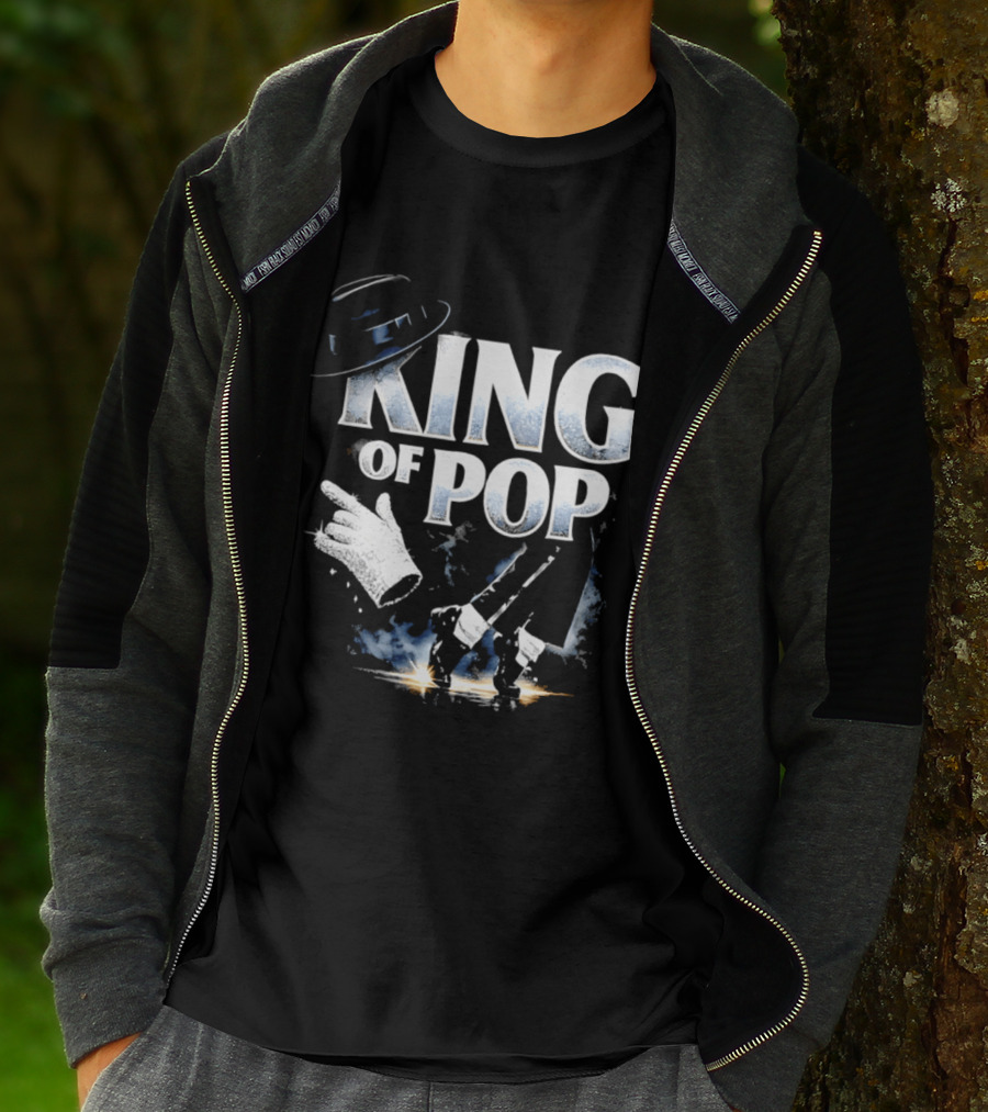 King Of Pop Iconic Hat And Glove T-Shirt