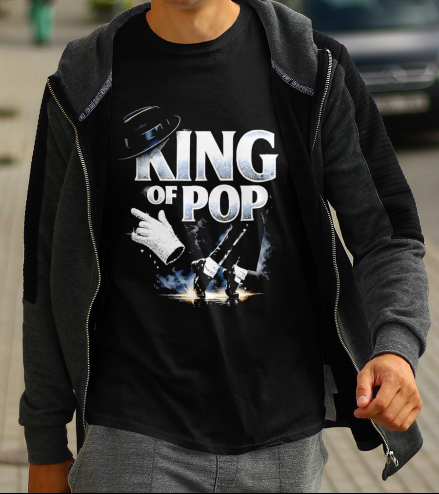 King Of Pop Iconic Hat And Glove T-Shirt