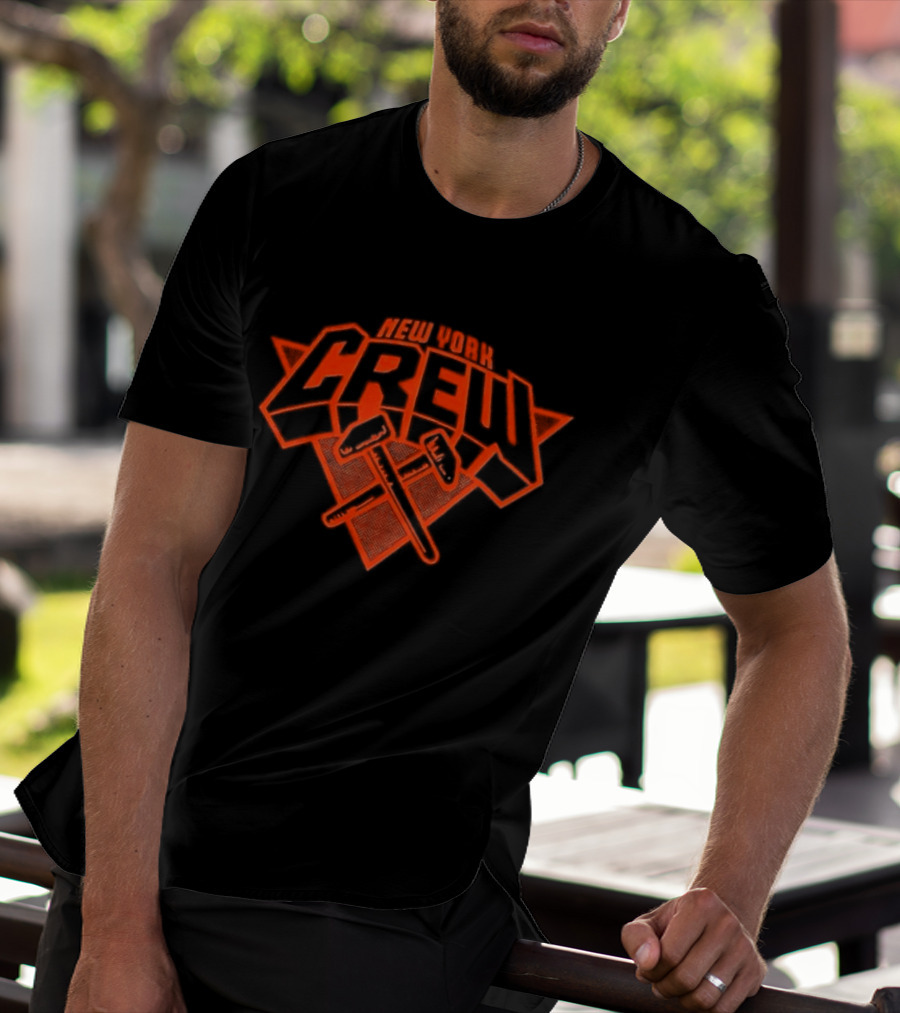 New York Crew Crossed Hammers T-Shirt