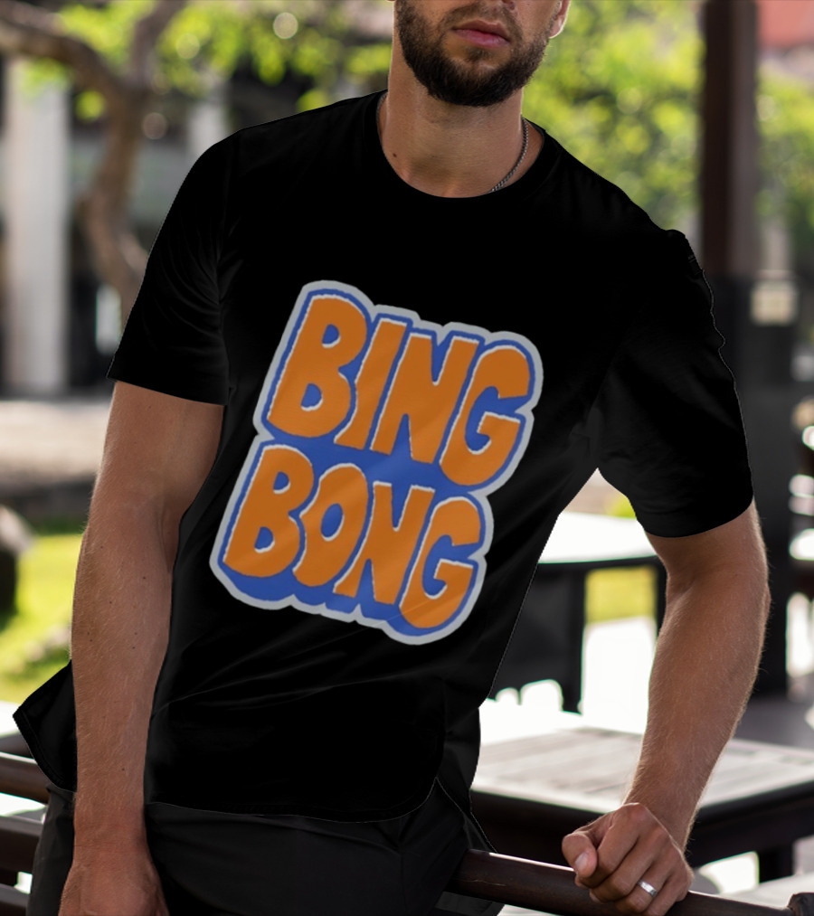 New York Knicks Basketball BING BONG Phrase T-Shirt