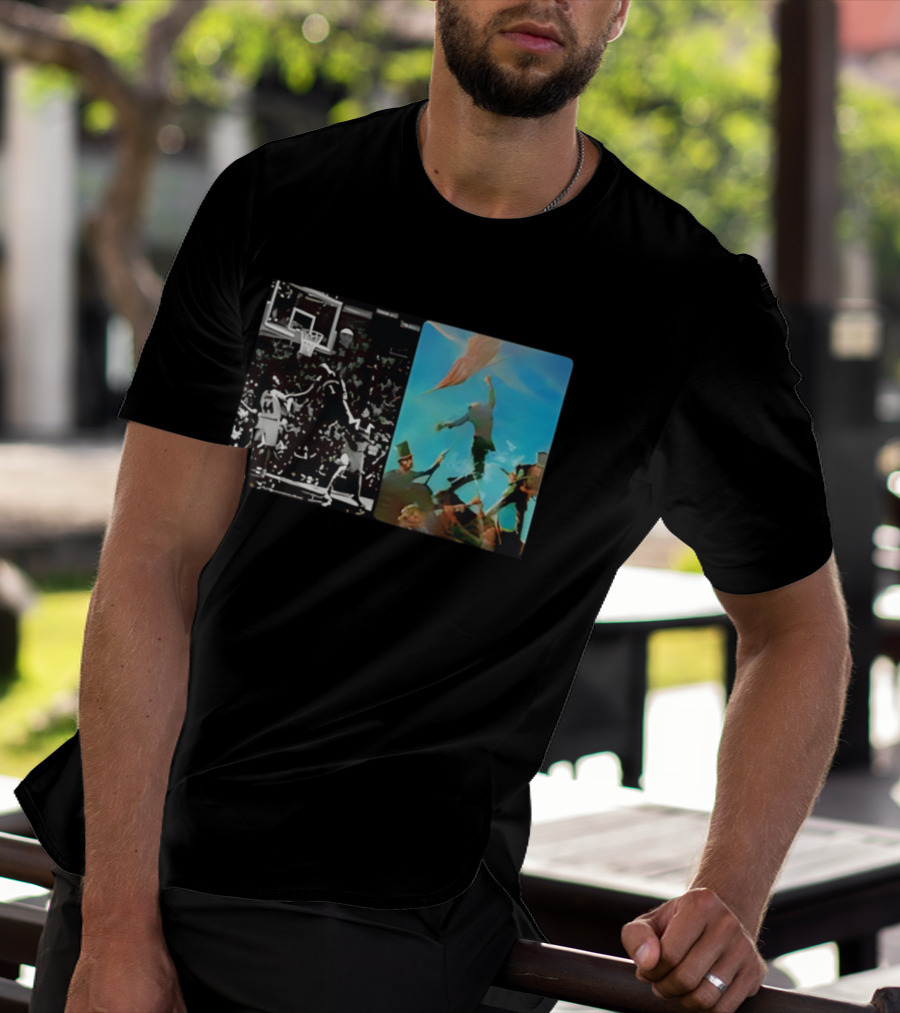 San Antonio Spurs Victor Wembanyama Dunk Alamo Basketball Celebration T-Shirt
