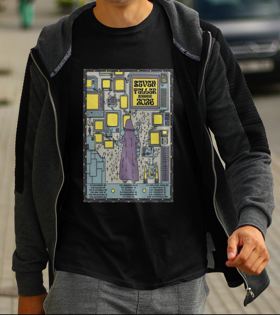 Seven Teller Summer 2026 Baltimore MD Tour June 4 T-Shirt
