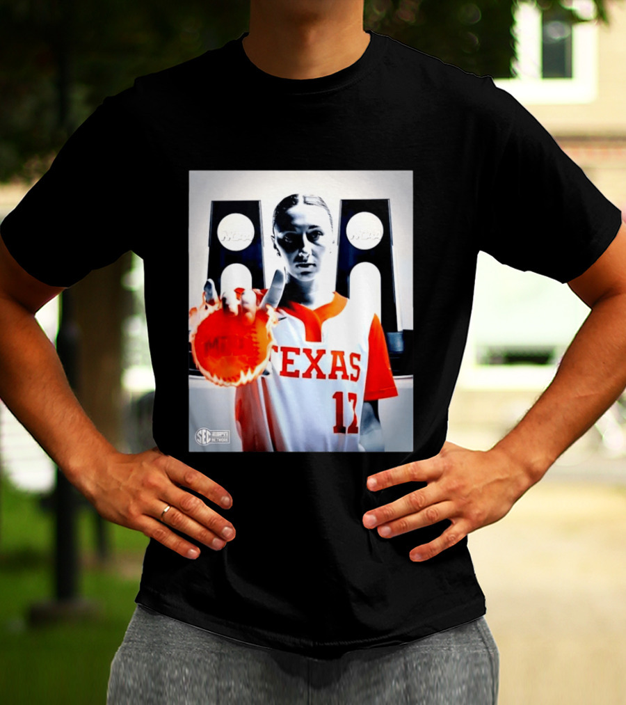 Teagan Kavan MVP Texas Longhorns WCWS NCAA SEC ESPN Network T-Shirt