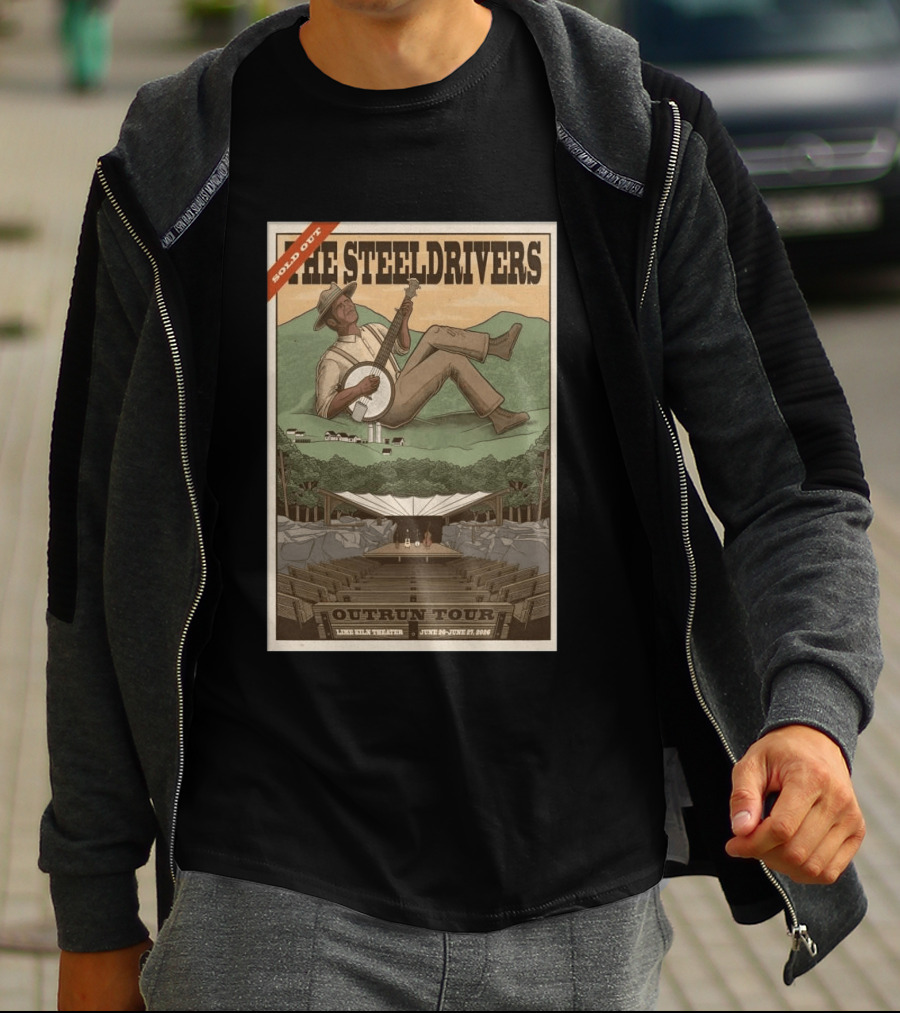 The SteelDrivers Outrun Tour Sold Out Lex Hill Theater June 26 27 2026 T-Shirt