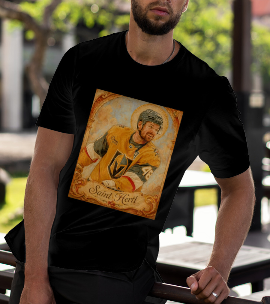 Tomas Hertl Vegas Golden Knights Saint Hertl NHL Circa Sports T-Shirt
