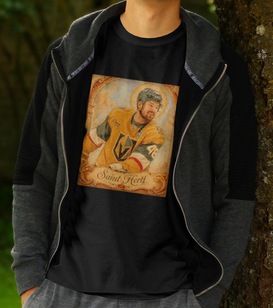 Tomas Hertl Vegas Golden Knights Saint Hertl NHL Circa Sports T-Shirt